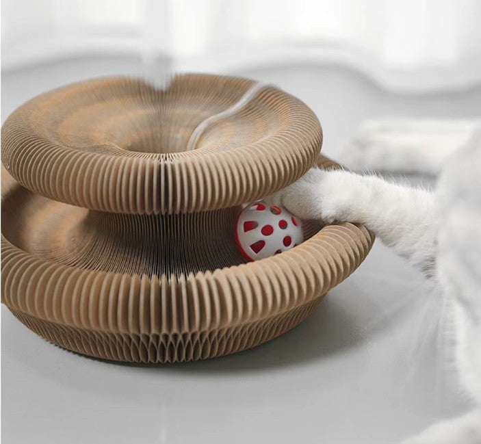 Interactive Shape Shifting Cat Scratcher