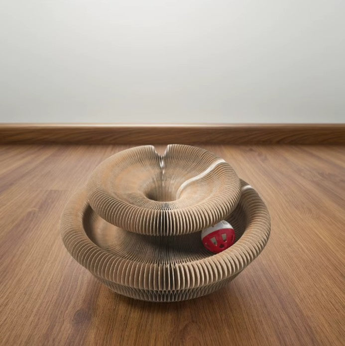 Interactive Shape Shifting Cat Scratcher