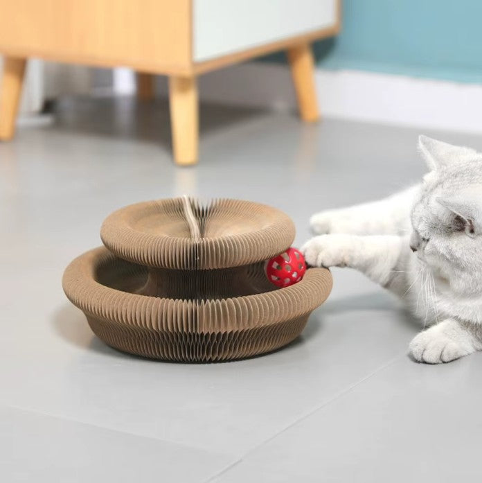 Interactive Shape Shifting Cat Scratcher