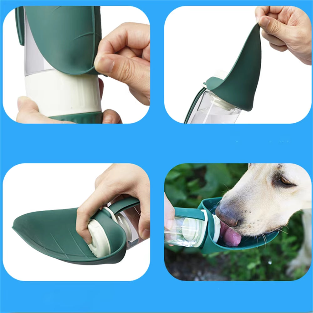 Portable Pet Water Bowl And Feeder 